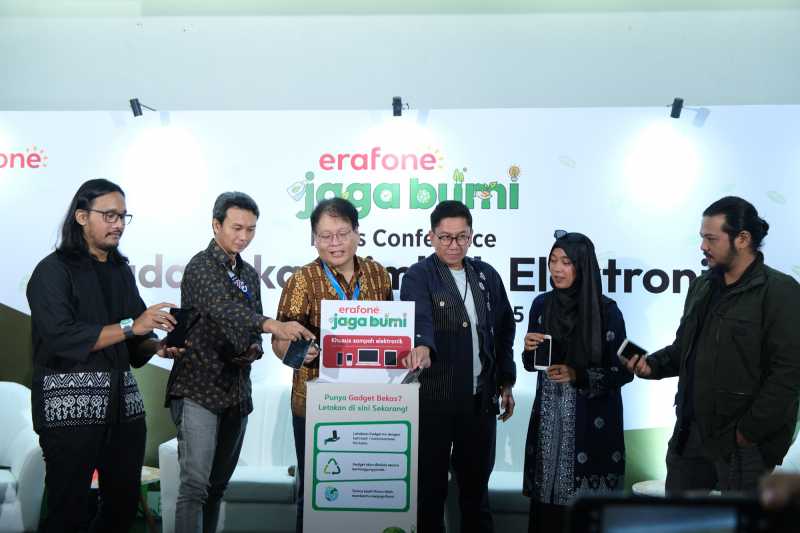 Erafone Daur Ulang Limbah Elektronik Lewat Program ‘Jaga Bumi’
